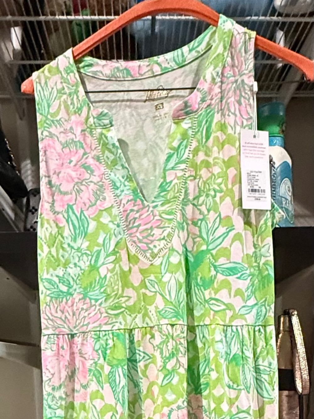 NWT Lilly Pulitzer Sydnee Maxi Dress Fauna Green Lime Feeling Good XS